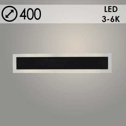 Светильник YH1097/24W BK черный 2x12W LED 3000K-6000K d400, 24